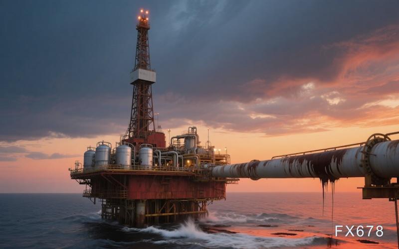 原油交易提醒：供给端库存过剩担忧情绪施压油价再次走低，谨防向下加速(图1)