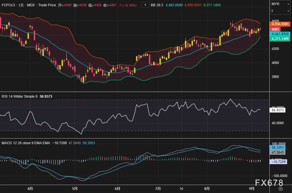 棕榈油多空对峙4500关口：MPOB数据前夜，市场在等待什么？(图2)